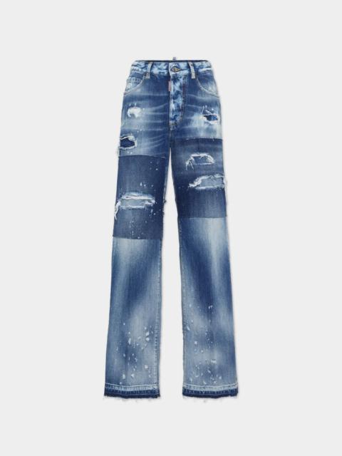 MEDIUM RIPPED WASH SAN DIEGO JEANS