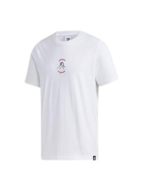 adidas originals MIC Graphic T 1 Sports Short Sleeve White GP3483