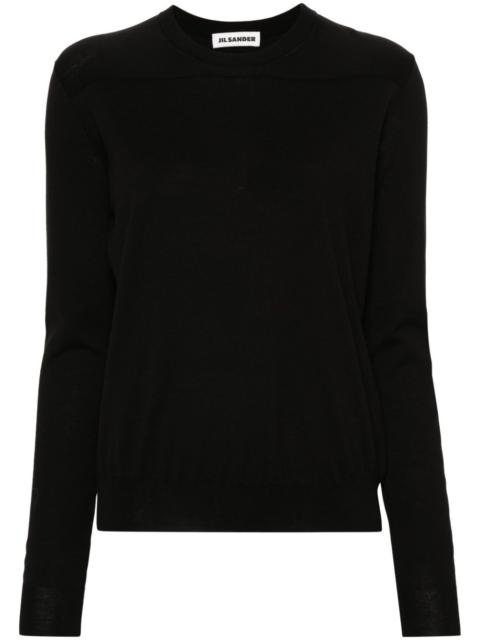ribbed cotton jumper