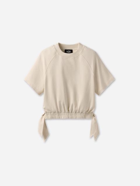 ® Women's Jalani Short Sleeve Top in Cream