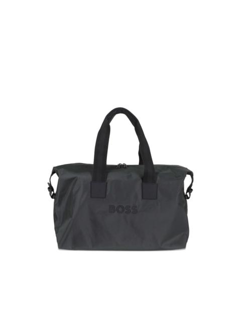 logo-lettering luggage