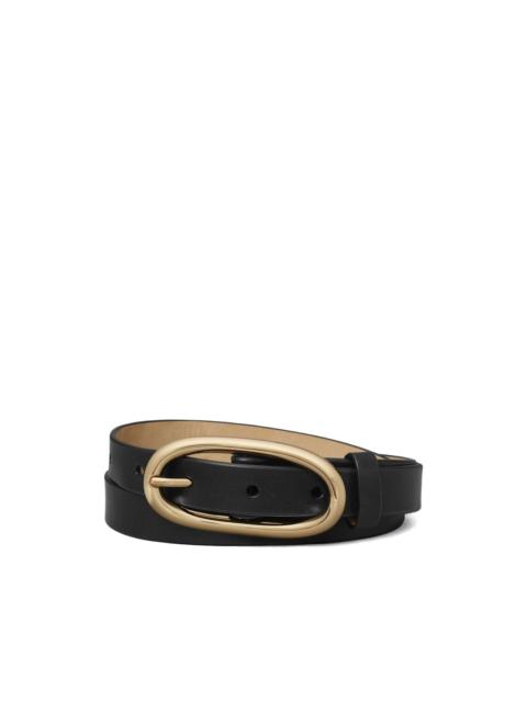 pierced buckle belt