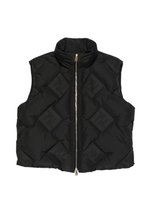 quilted-pattern jacket