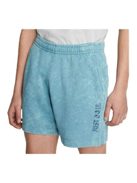 Nike Sportswear Jdi Alphabet Logo Sports Shorts Blue CJ4574-424