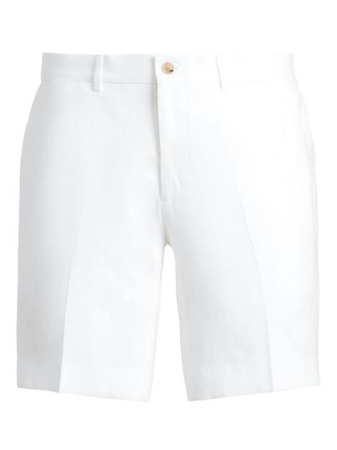 pressed-crease chino shorts