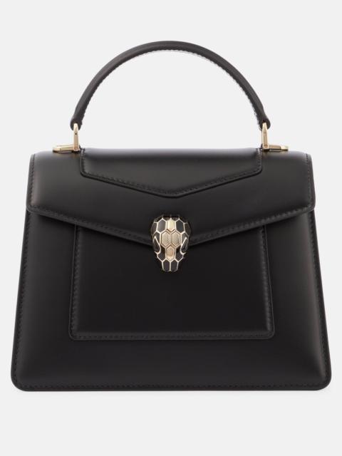 Serpenti Forever Medium leather tote bag