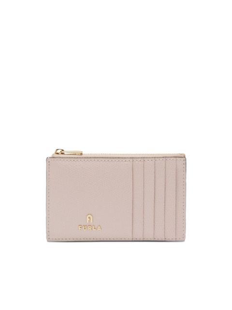 medium Camelia zip-around cardholder