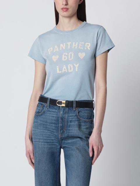 Light blue Panther Lady T-shirt