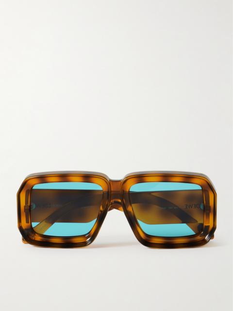 + Paula's Ibiza Square-frame Tortoiseshell Acetate Sunglasses