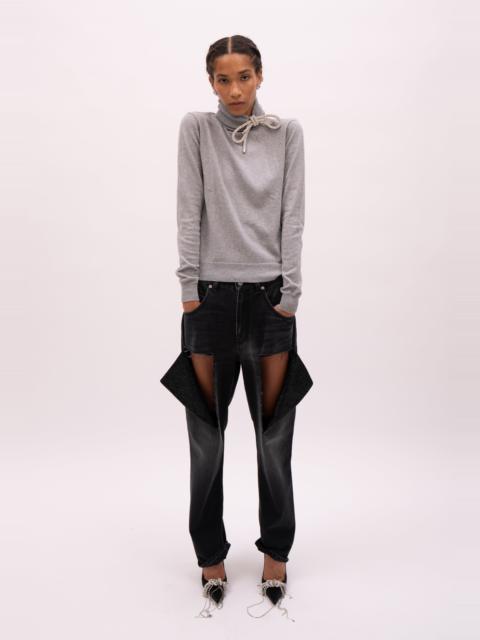 HOTFIX THIGH SLASH JEAN