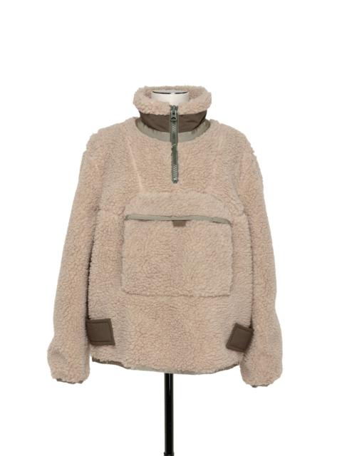 Faux Shearling Pullover