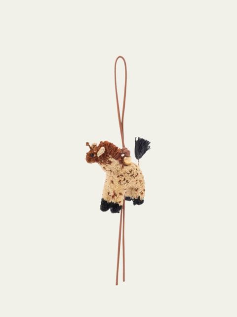 x Paula's Ibiza Giraffe Charm in Raffia