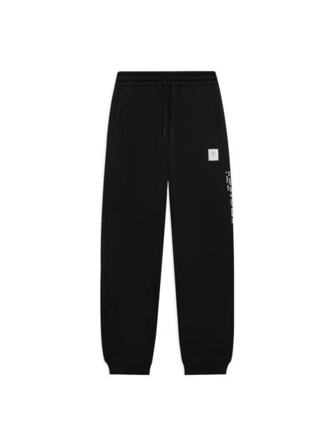 Li-Ning BadFive Logo Fleece Sweatpants 'Black' AKLSB89-1