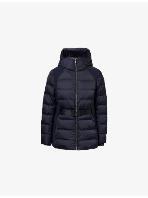 Maela Belted Puffer Ski Jacket