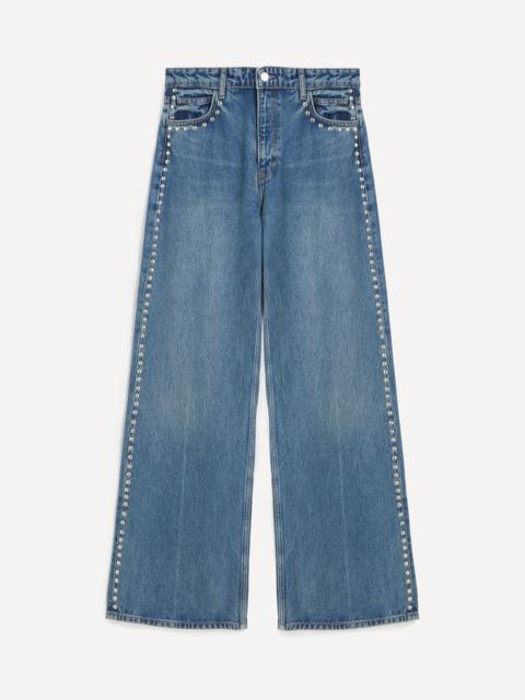Cary High Rise Chesapeake Studded Jeans