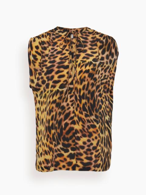 Sleeveless Top in Tortoise Shell