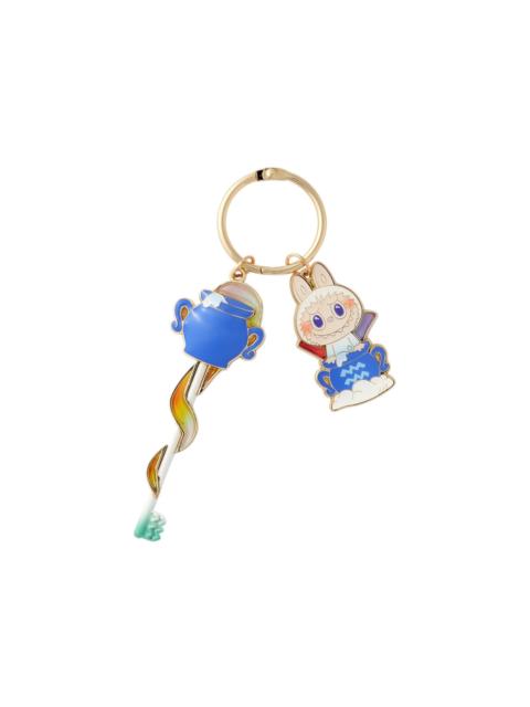 Pop Mart The Monsters Labubu Constellation Series Aquarius Key Pendant