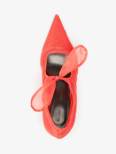 Slash Organza Pumps