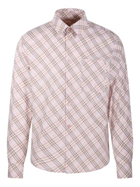 checked cotton shirt