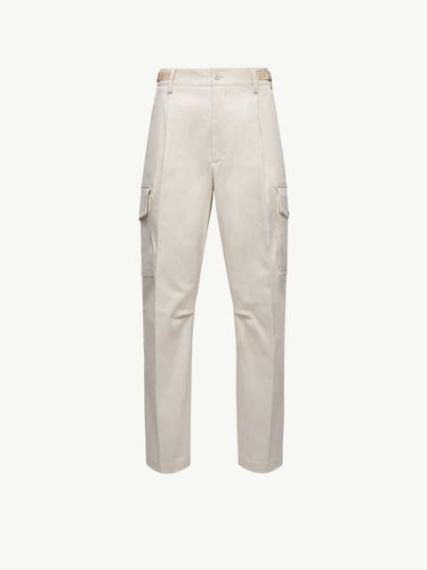 Cotton Gabardine Cargo Pants