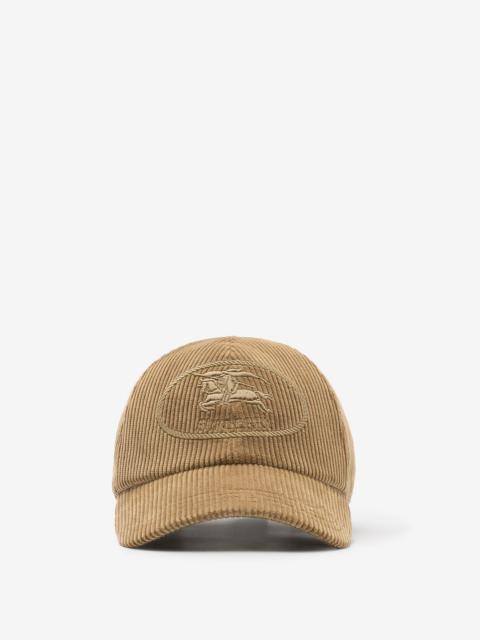 Knight Stamp Corduroy Baseball Cap