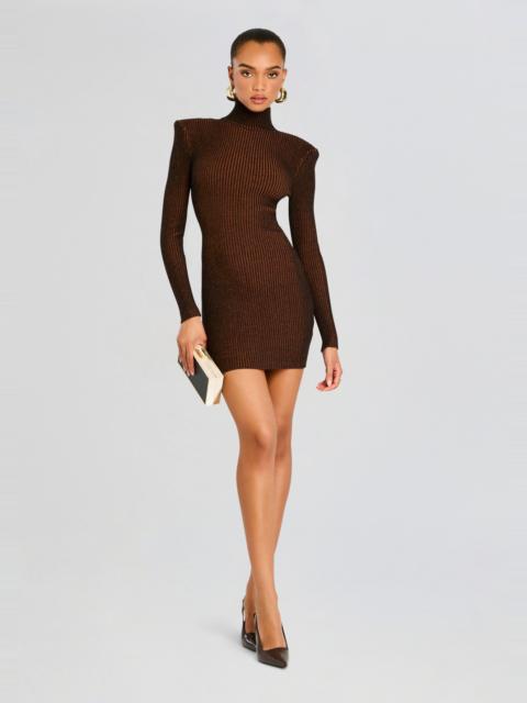 MODA RIB KNIT MINI DRESS