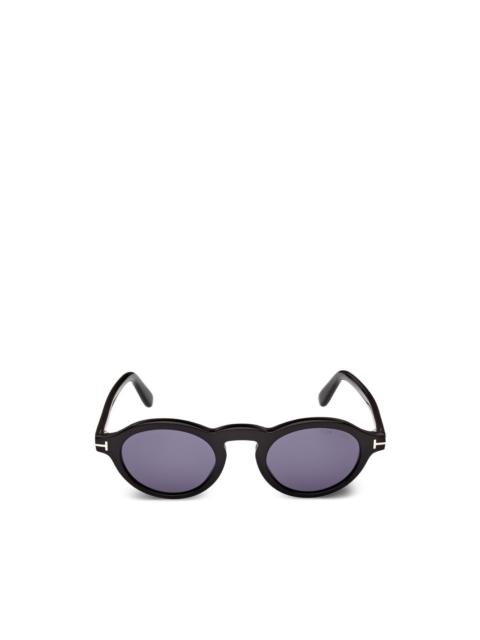 round-frame sunglasses
