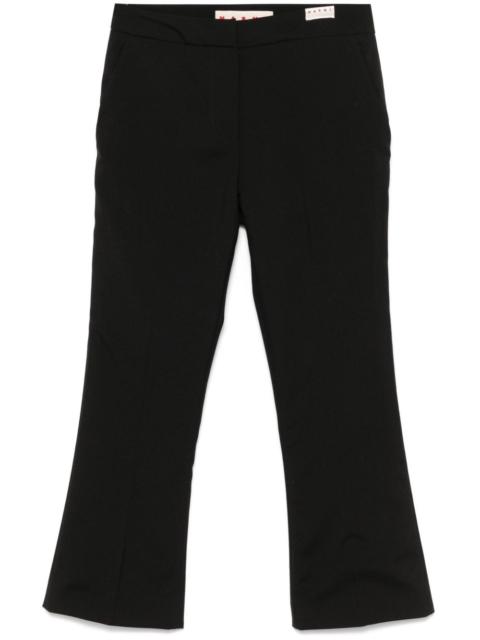 cropped trousers