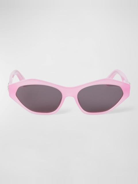 Kent Acetate Cat-Eye Sunglasses