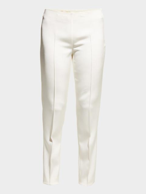 Melissa Mid-Rise Slim-Leg Pants