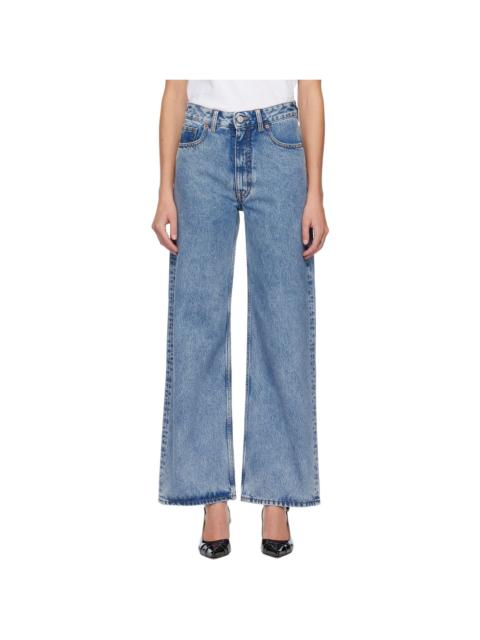 Blue 5 Pockets Jeans