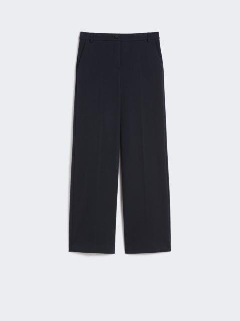 ZELOTA Flannel jersey trousers