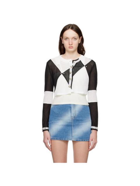 Black & White Mono Cardigan