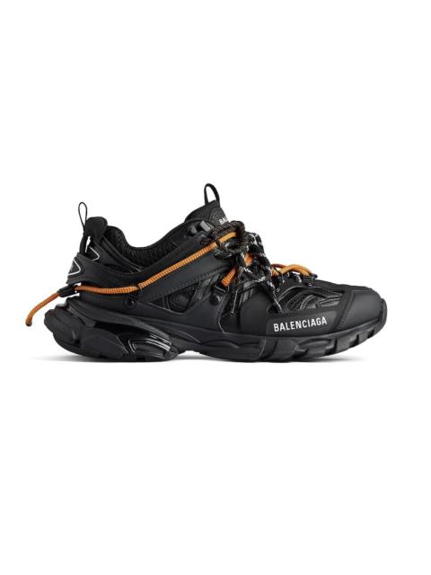 Men's Track Trail Laces Sneaker  in Black/orange