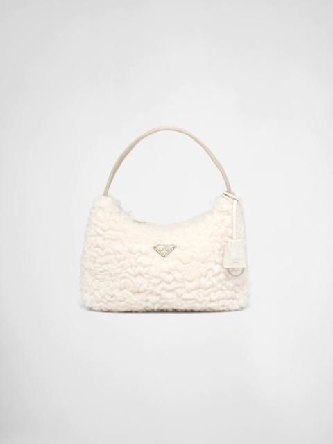 Re-Edition 2000 wool and cashmere mini-bag