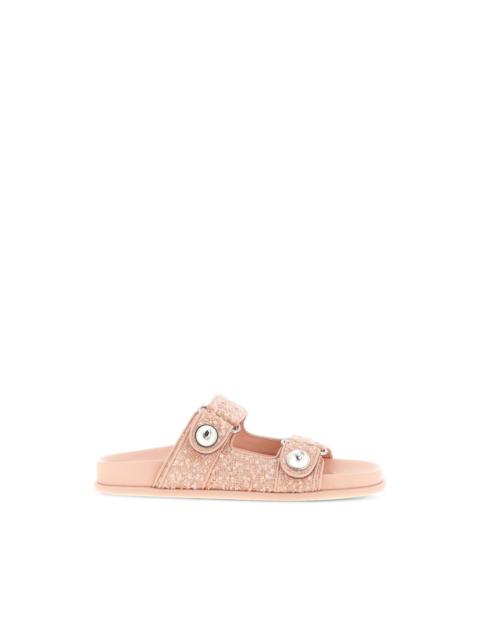 tweed pearl Fayence sandals