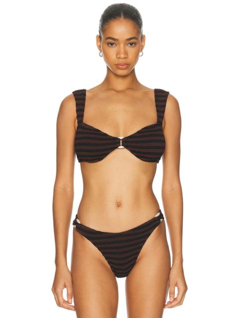 Ring Delphi Crop Bikini Top