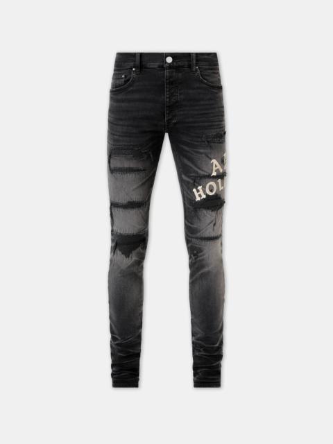 AMIRI HOLLYWOOD REPAIRED JEAN