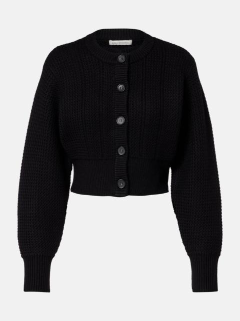 Albert wool cardigan