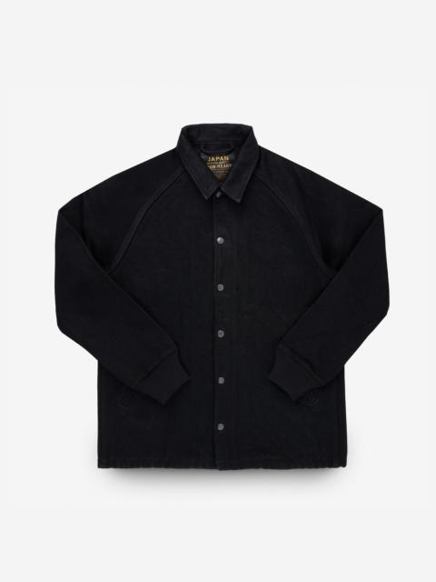 21OZ SERGE WINDBREAKER - BLACK