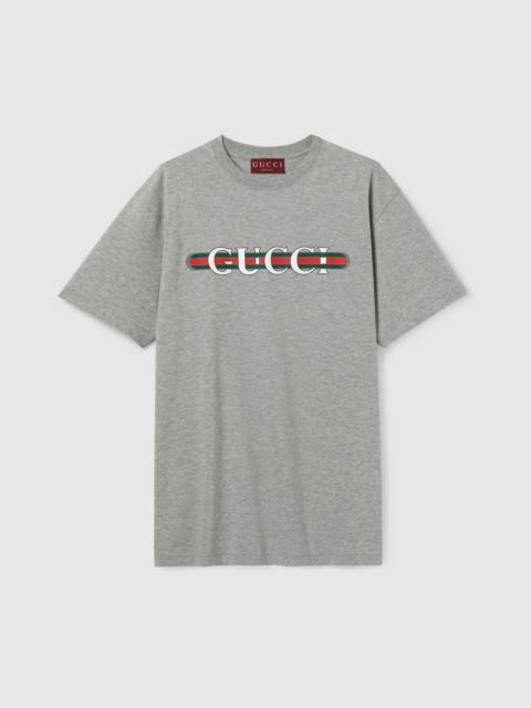 Cotton jersey T-shirt with print