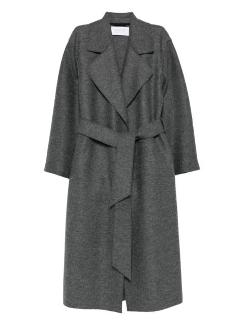 belted wool coat
