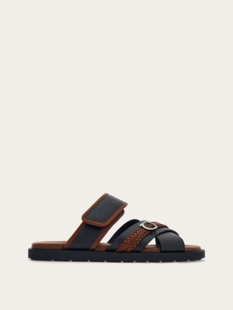 Gancini ornament sandal