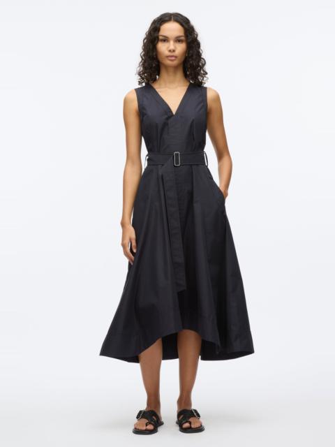 Crisscross Back Midi Dress