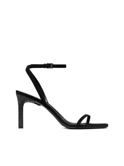 90mm pavé heeled sandals