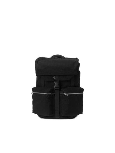 roll-top flap backpack