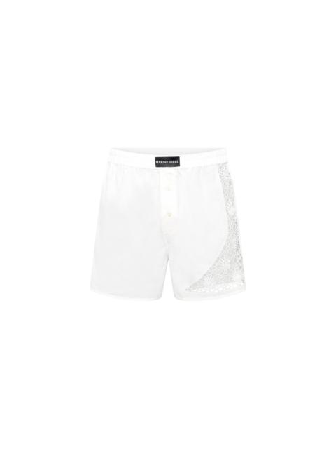 Regenerated Household Linen Shorts