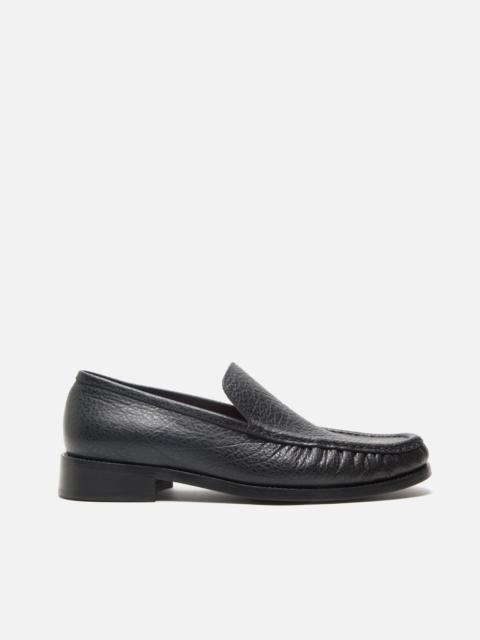 Leather loafers - Black