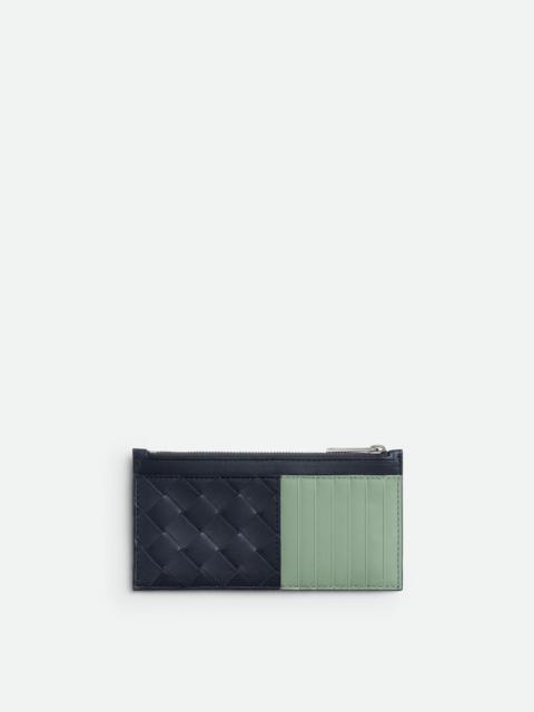 Intrecciato Long Zippered Card Case