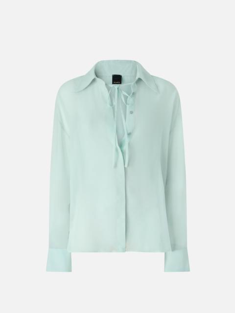 TRANSPARENT SHIRT IN CHIFFON